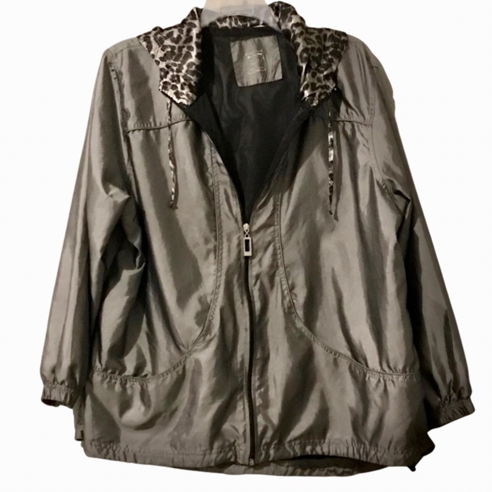 Steel Grey Windbreaker